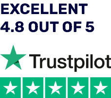 Excellent | Rated 4.8 out of 5 on Trustpilot